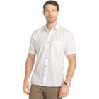 Big & Tall Van Heusen Untucked Regular-fit Button-down Shirt, Men's, Size: 3xl Tall, White Oth