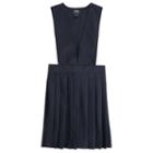 Toddler Girl French Toast School Uniform Pleated Jumper, Size: 4t, Blue (navy)