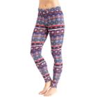 Women's Cuddl Duds Softwear Leggings, Size: Xlrg Av/rg, Purple Oth