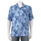 Big & Tall Batik Bay Classic-fit Tropical Button-down Shirt, Men's, Size: L Tall, Brt Purple