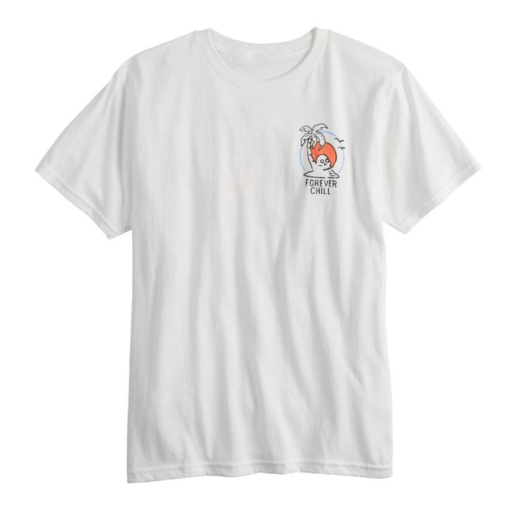 Boys 8-20 Urban Pipeline&reg; Beach Tee, Size: Medium, White