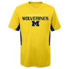 Boys 8-20 Michigan Wolverines Mainframe Performance Tee, Size: S 8, Gold