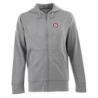 Men's Alabama Crimson Tide Signature Full-zip Fleece Hoodie, Size: Xl, Grey