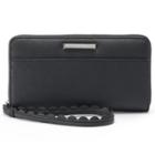 Dana Buchman Ava Zip Around Wristlet, Women's, Grey