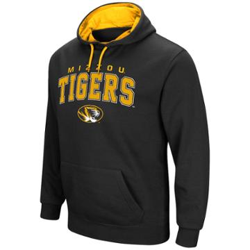 Men's Campus Heritage Missouri Tigers Wordmark Hoodie, Size: Xl, Oxford