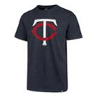 Men's '47 Brand Minnesota Twins Imprint Tee, Size: Medium, Blue (navy)