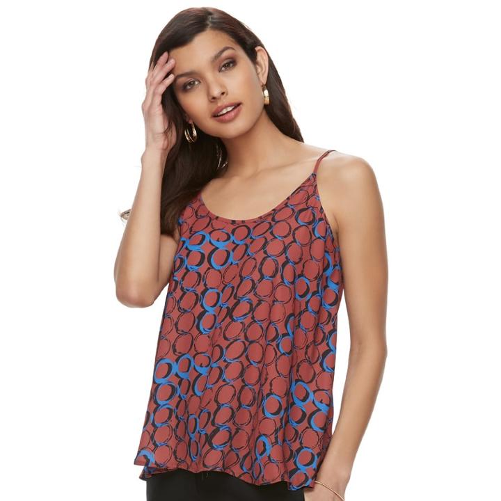 Women's Apt. 9&reg; Swing Camisole, Size: Xxl, Dark Pink