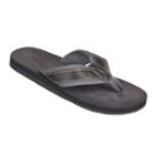 Men's Chaps Thong Flip-flops, Size: Xl, Black