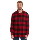 Big & Tall Stanley Classic-fit Plaid Flannel Button-down Shirt, Men's, Size: Xl Tall, Red