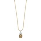 Napier Two Tone Pineapple Pendant Necklace, Women's, Multicolor