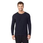 Men's Cuddl Duds Henley, Size: Large, Dark Blue