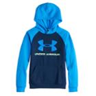 Boys 8-20 Under Armour Rival Logo Hoodie, Size: Medium, Dark Blue
