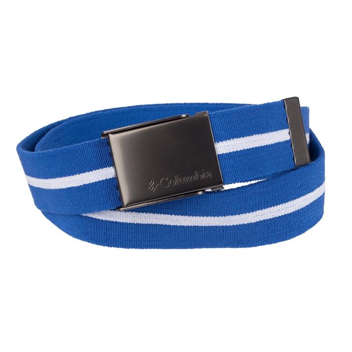 Men's Columbia Reversible Fabric Stretch Casual Cut-to-fit Belt, Brt Blue