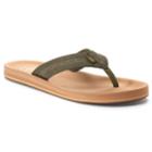 Men's Dockers Molded Footbed Flip-flop Sandals, Size: Large, Green