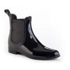 Henry Ferrera Clarity Women's Water-resistant Chelsea Rain Boots, Size: 10, Black