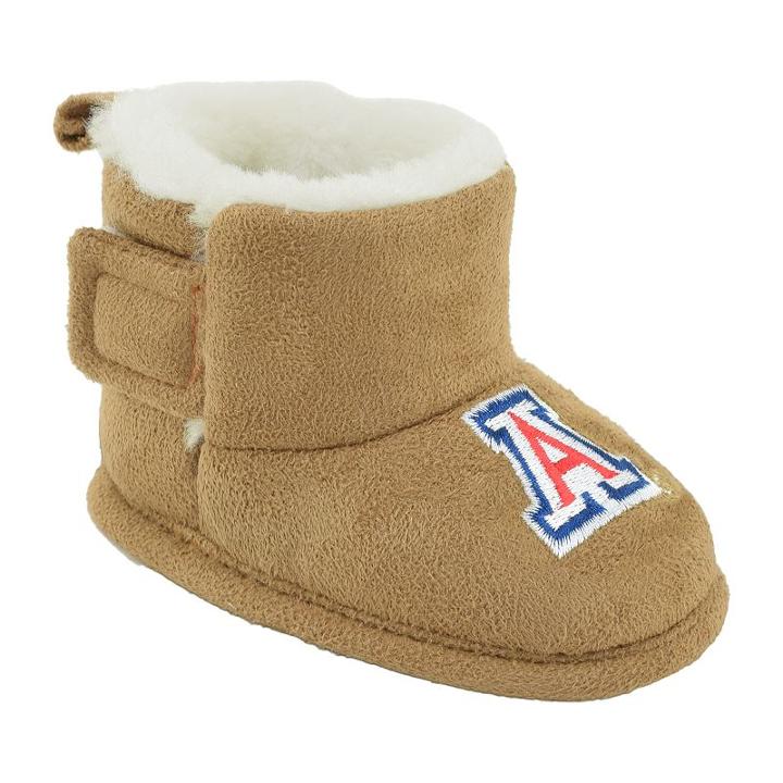 Baby Arizona Wildcats Booties, Infant Unisex, Size: 6-9 Months, Brown