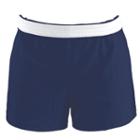 Juniors' Soffe Fold-over Athletic Shorts, Girl's, Size: Large, Blue