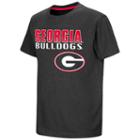 Boys 8-20 Campus Heritage Georgia Bulldogs Heathered Tee, Boy's, Size: L(14/16), Dark Red