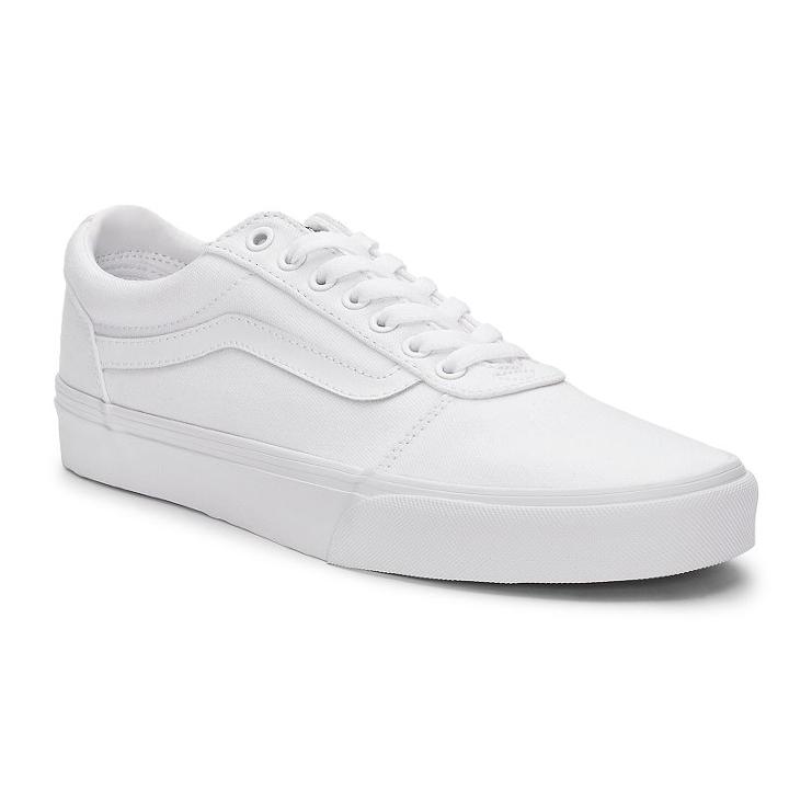 Vans Ward Men's Skate Shoes, Size: Medium (10), White