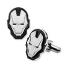 Marvel Iron Man Stainless Steel Cuff Links, Men's, Black
