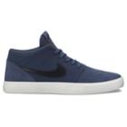 Nike Sb Solarsoft Portmore Ii Mid Men's Skate Shoes, Size: 9.5, Blue