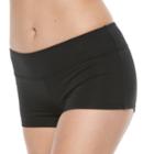 Women's Apt. 9&reg; Boyshort Swim Bottoms, Size: Small, Black