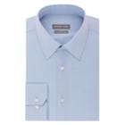 Men's Geoffrey Beene Slim-fit Stretch Point-collar Dress Shirt, Size: M-32/33, Blue