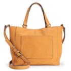 Sonoma Goods For Life&trade; Sienna Double-entry Satchel, Women's, Drk Yellow