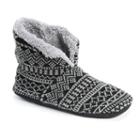 Muk Luks Men's Slipper Boots, Size: S-m, Black