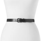 Sonoma Goods For Life&trade; Perforated Leather Belt, Women's, Size: 2xl, Grey (charcoal)