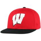 Youth Top Of The World Wisconsin Badgers Maverick Cap, Kids Unisex, Med Red