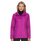 Women's Columbia Grey Skies Waterproof Jacket, Size: Medium, Lt Purple