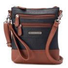 Stone & Co. Nancy Leather 3-bagger Convertible Crossbody Bag, Women's, Grey (charcoal)