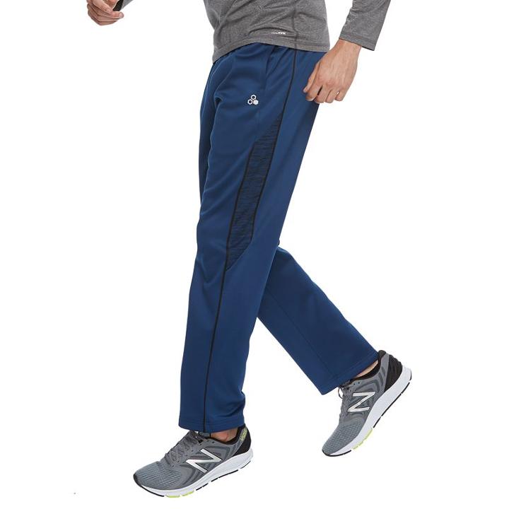 Men's Tek Gear&reg; Performance Fleece Bottoms, Size: Large, Blue