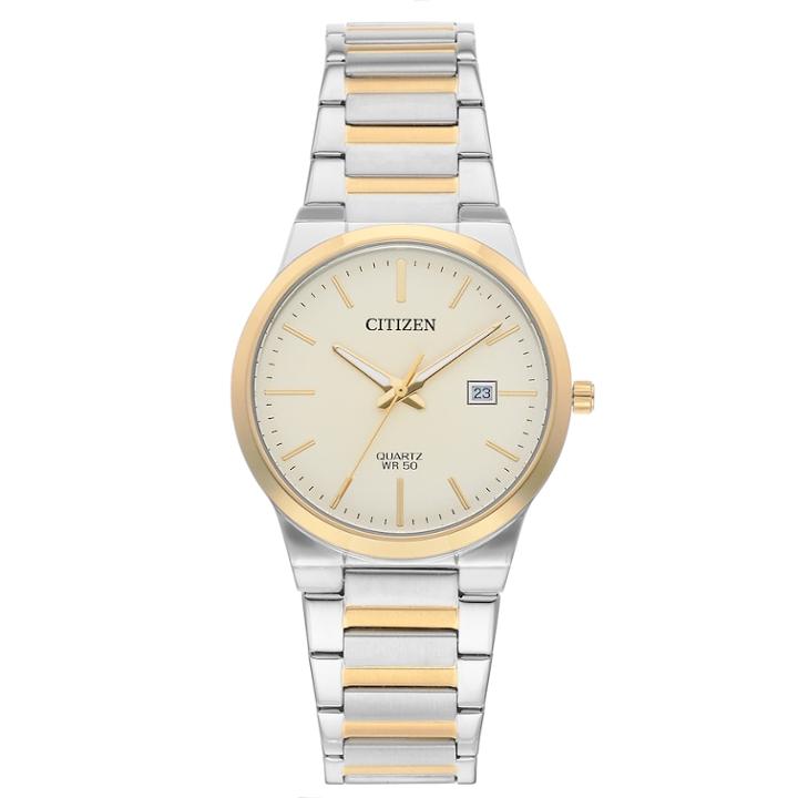 Citizen Men's Two Tone Stainless Steel Watch - Bi5064-50a, Size: Large, Multicolor