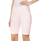 Women's Gloria Vanderbilt Marion Bermuda Shorts, Size: 12, Pink