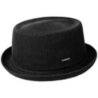 Men's Kangol Bamboo Mowbray Hat, Size: Small, Black