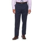 Men's Chaps Performance Series Classic-fit Stretch Suit Pants, Size: 32x32, Blue (navy)