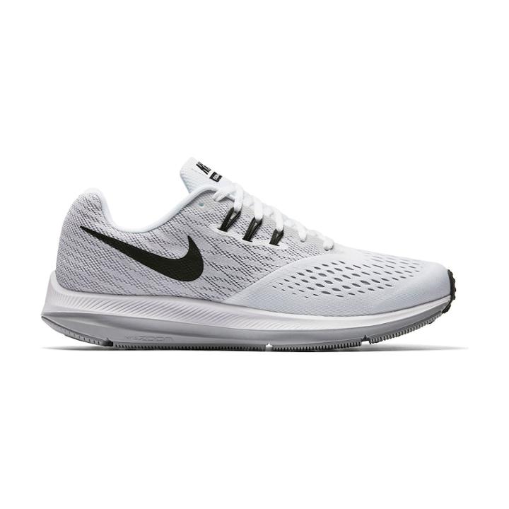 Nike Air Zoom Winflo 4 Men's Running Shoes, Size: 7, White