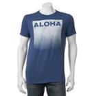 Men's Sonoma Goods For Life&trade; Aloha Tee, Size: Large, Blue (navy)
