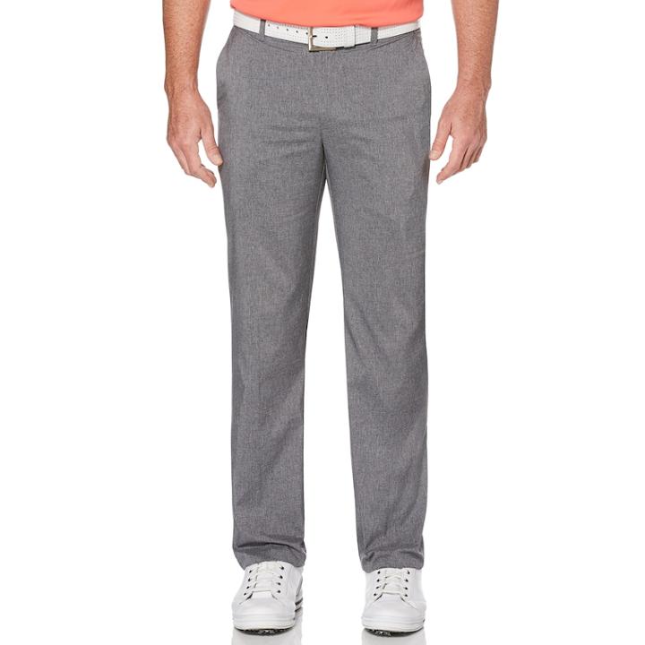 Men's Grand Slam On Course Slim-fit Motionflow 360 Active Waistband Stretch Golf Pants, Size: 34x32, Grey