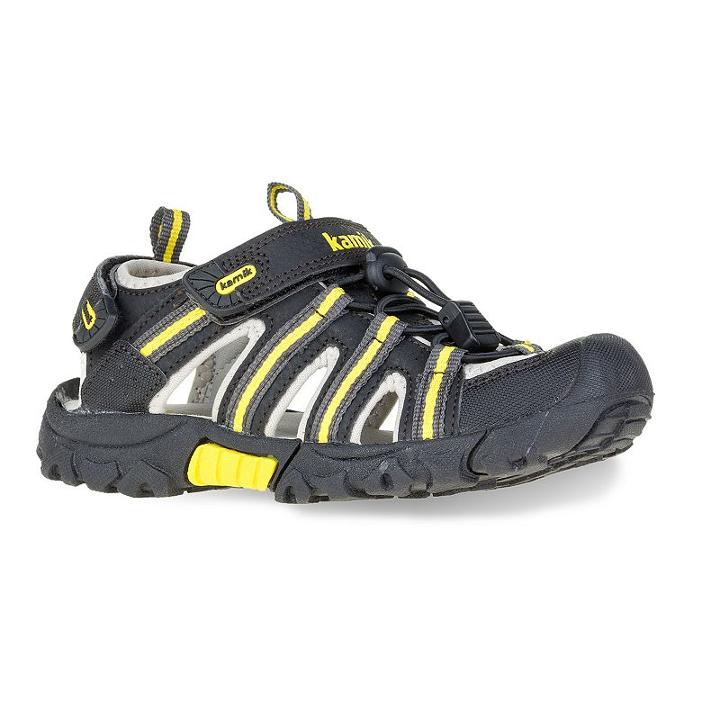 Kamik Iguana Boys' Sport Sandals, Boy's, Size: 2, Black