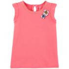 Girls 4-12 Carter's Bow Tee, Size: 7, Grey