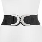 Women's Apt. 9&reg; Double U-shaped Interlock Stretch Belt, Size: S-m, Oxford