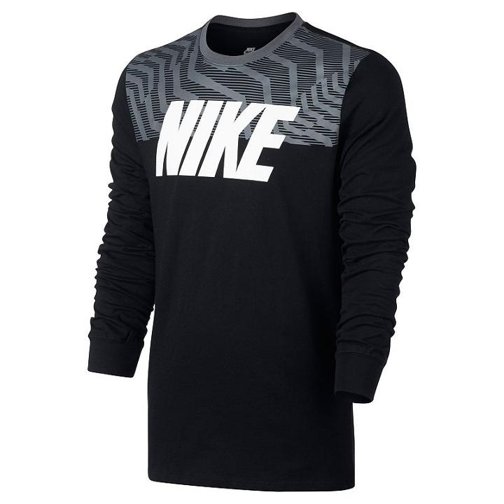 Men's Nike Swoosh Tee, Size: Xxl, Grey (charcoal)