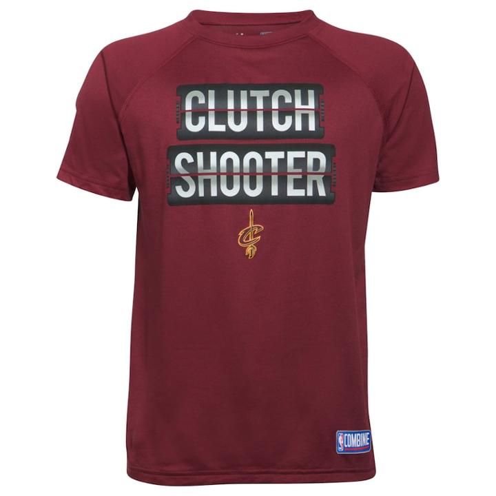 Boys 8-20 Under Armour Cleveland Cavaliers Clutch Shooter Tee, Size: Medium, Red