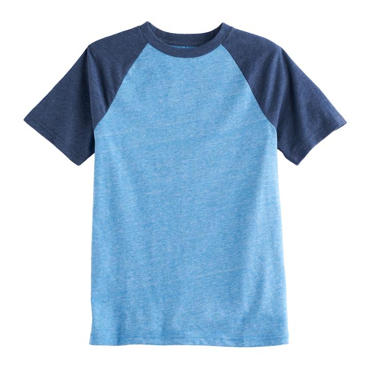 Boys 8-20 Urban Pipeline Colorblock Tee, Size: Large, Blue (navy)