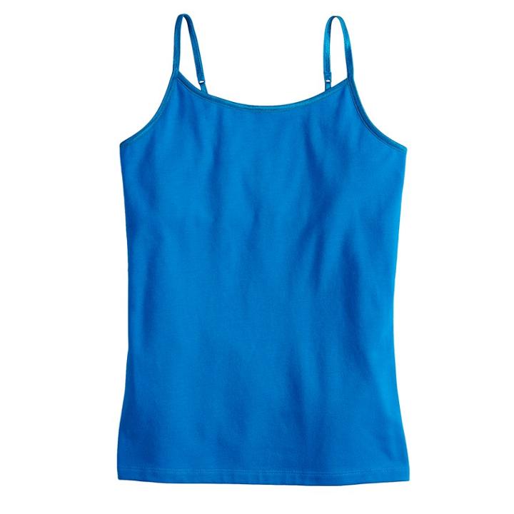 Girls 7-16 & Plus Size So&reg; Strappy Tank Top, Size: 16 1/2, Dark Blue