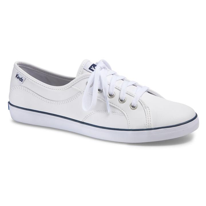 Keds Coursa Women's Leather Shoes, Size: 6, White