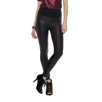 Plus Size Red Hot By Spanx Faux Leather Panel Leggings - 20151p, Women's, Size: 1xl, Grey (charcoal)